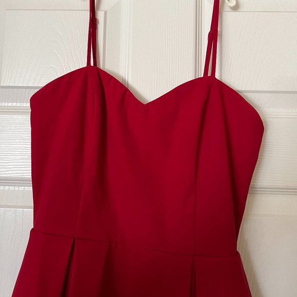 Boutique 1861 Ellyne Red A-Line Dress - Picture 4 of 6